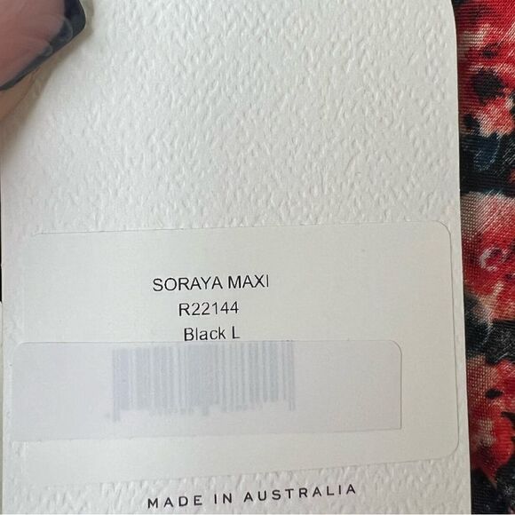 Rumer The Label x Revolve Soraya Halter Neck Ruched Front Shimmer Maxi Dress - Picture 9 of 11